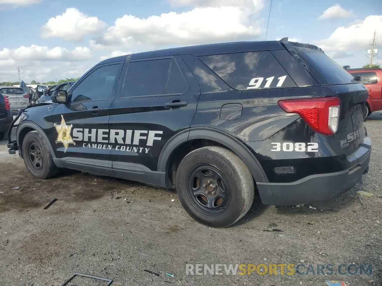 2 fotografías del automóvil dañado 1FM5K8AC1MNA07227 FORD EXPLORER 2021