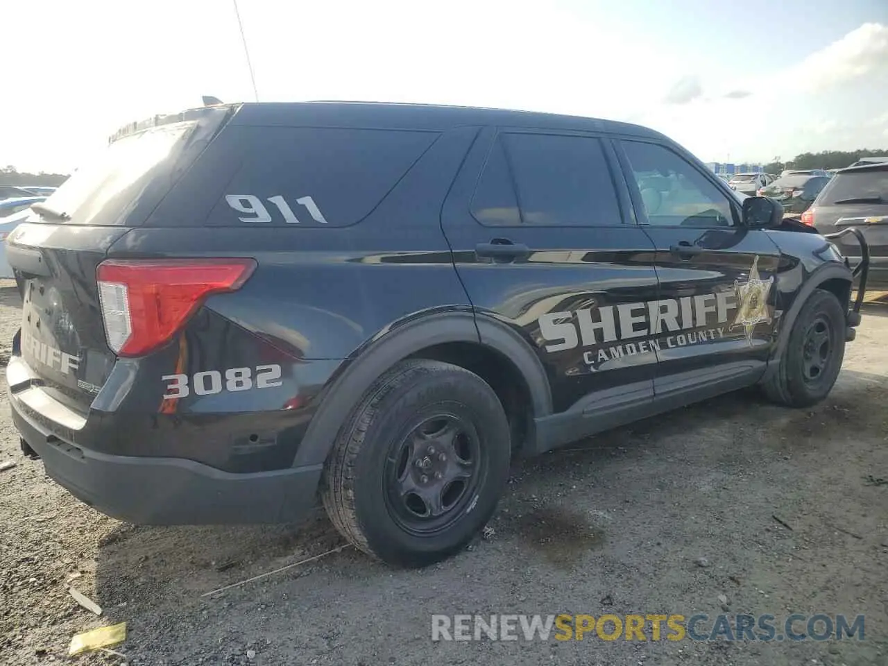 3 fotografías del automóvil dañado 1FM5K8AC1MNA07227 FORD EXPLORER 2021