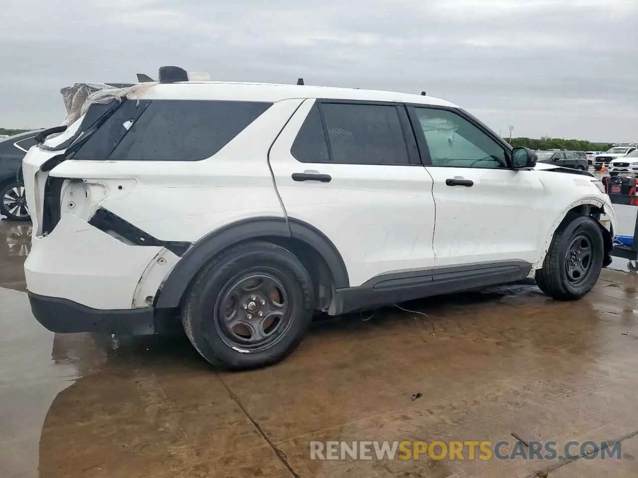 3 fotografías del automóvil dañado 1FM5K8AC3MNA02725 FORD EXPLORER 2021