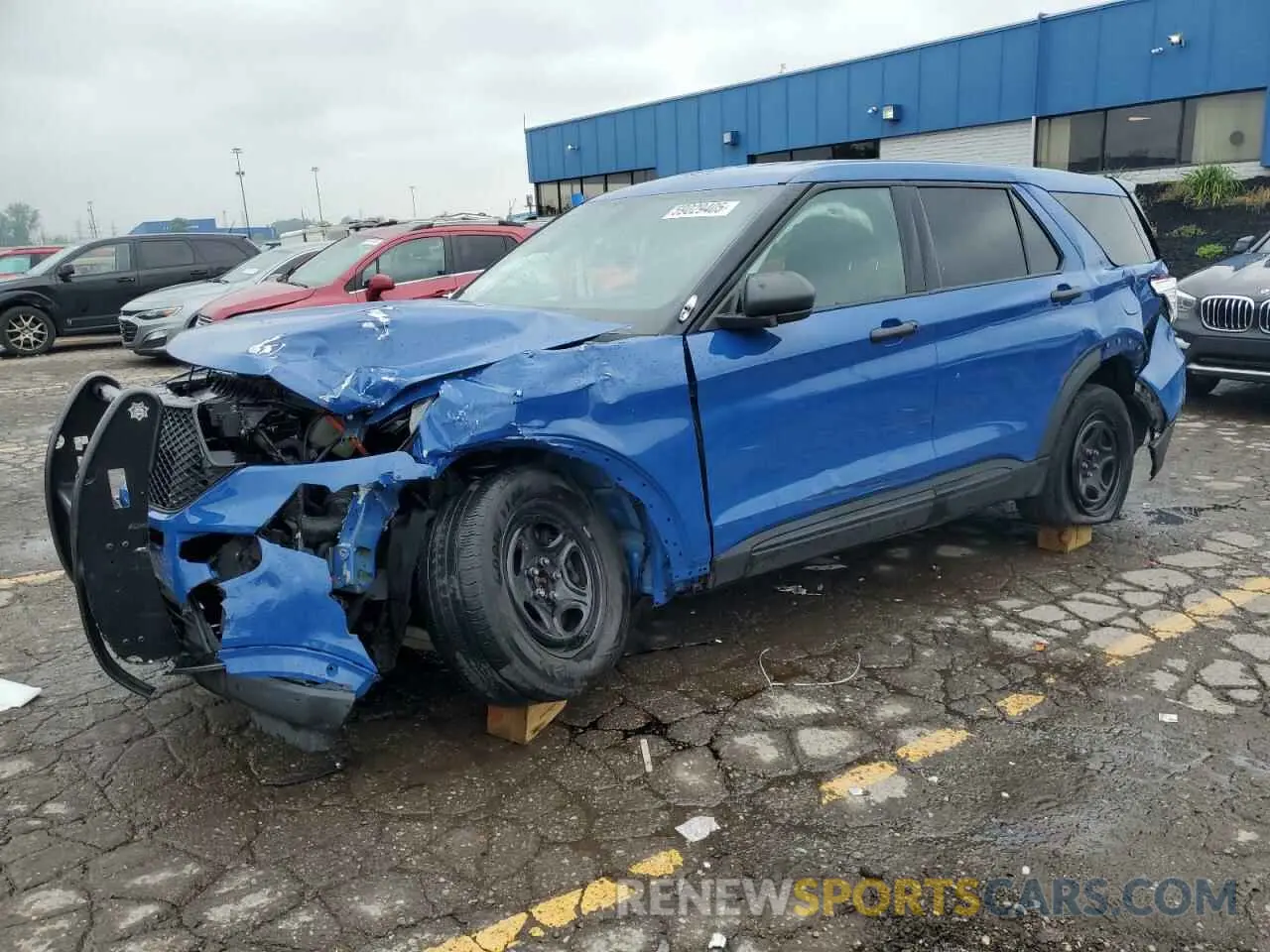 1 fotografías del automóvil dañado 1FM5K8AW6MNA19111 FORD EXPLORER 2021