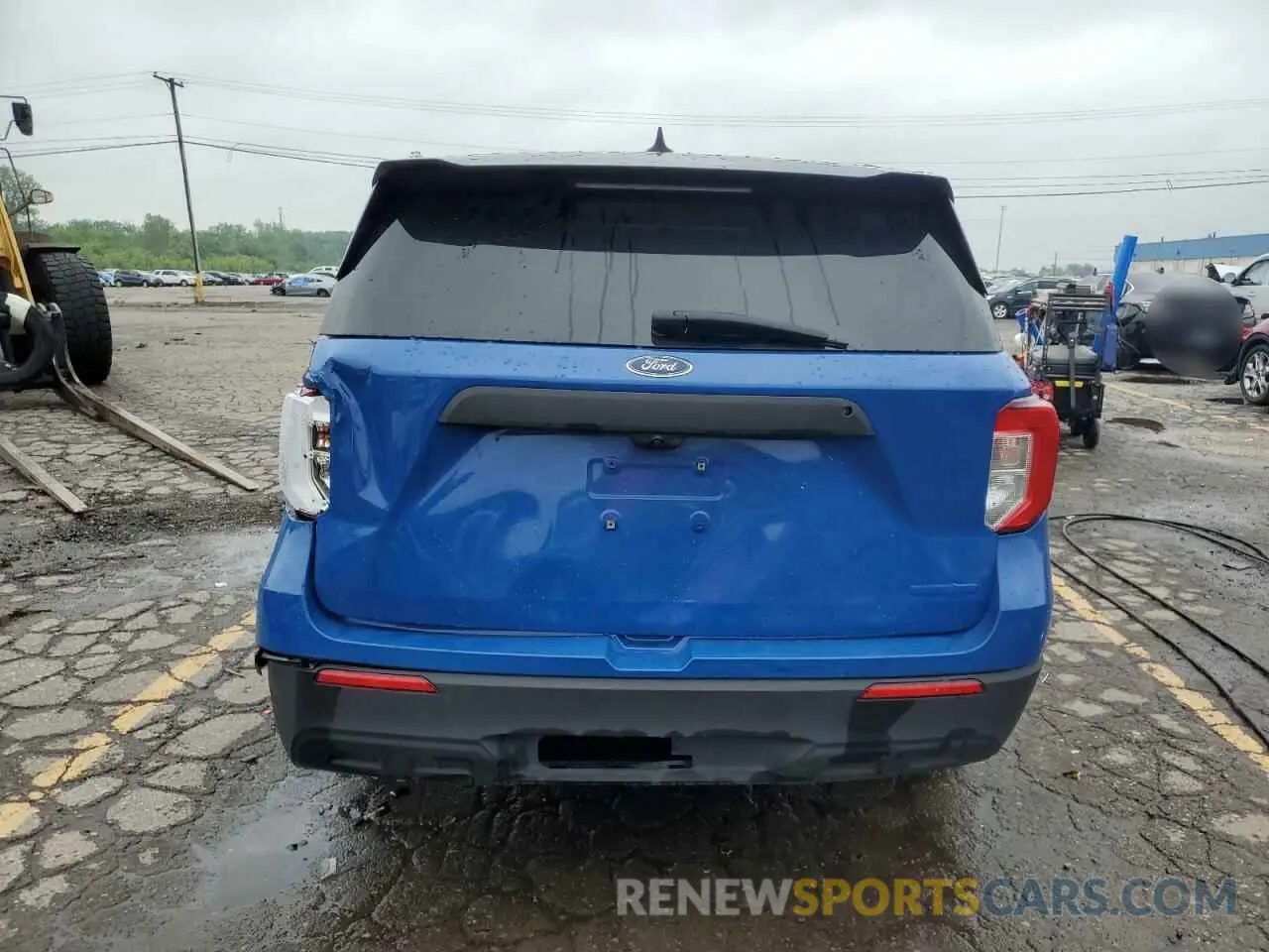 6 fotografías del automóvil dañado 1FM5K8AW6MNA19111 FORD EXPLORER 2021