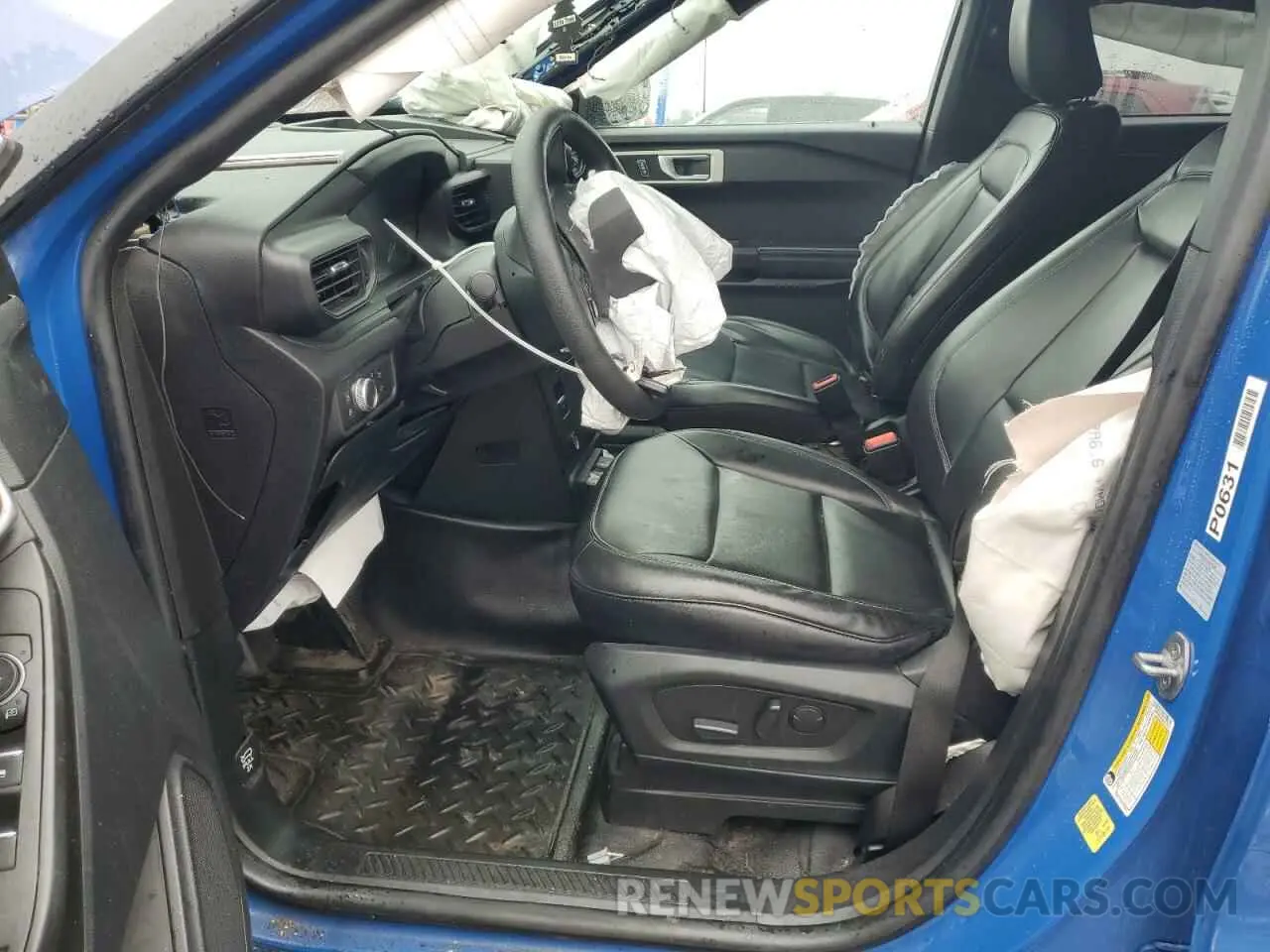 7 fotografías del automóvil dañado 1FM5K8AW6MNA19111 FORD EXPLORER 2021