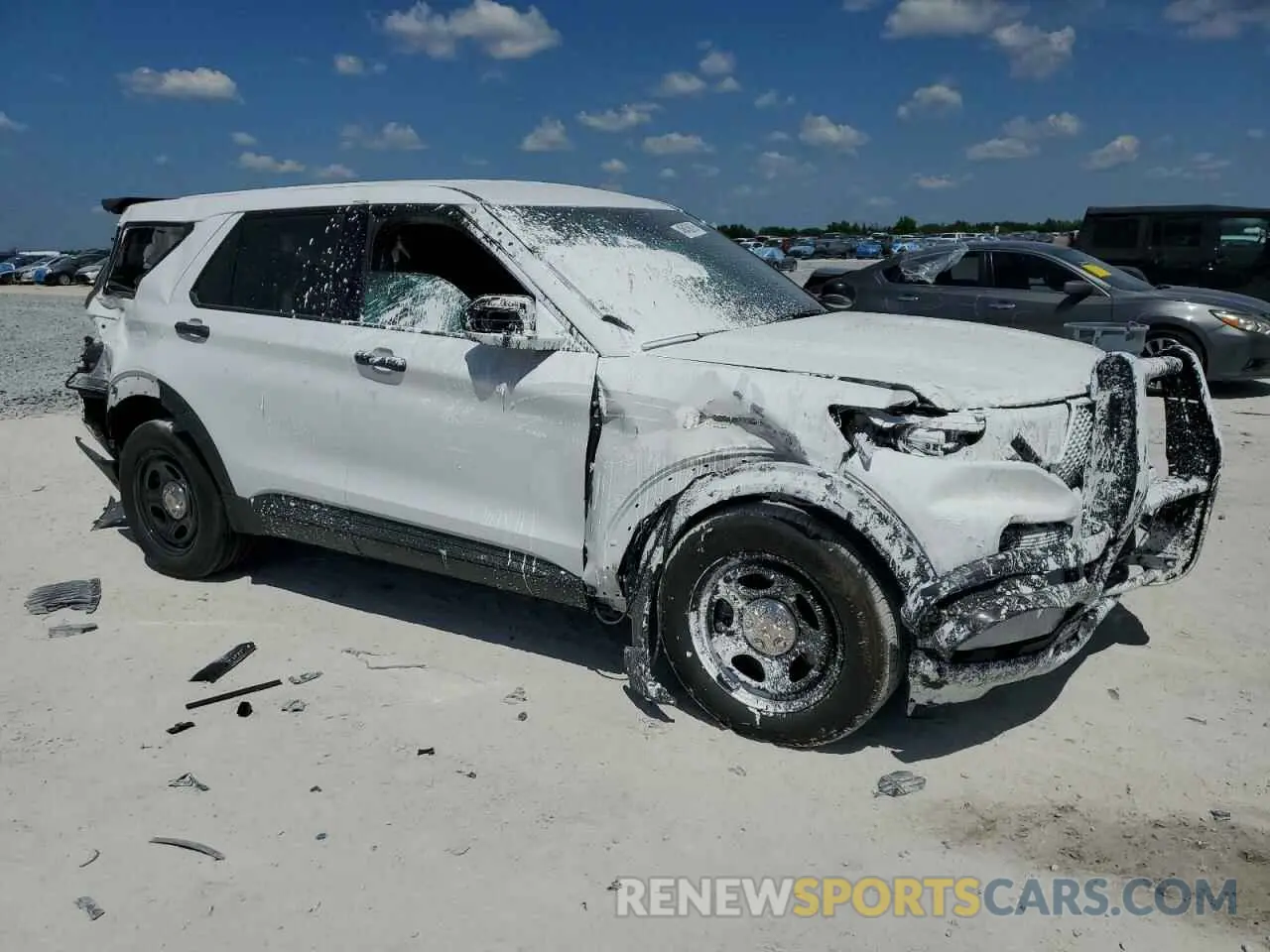 4 fotografías del automóvil dañado 1FM5K8AW7MNA14743 FORD EXPLORER 2021