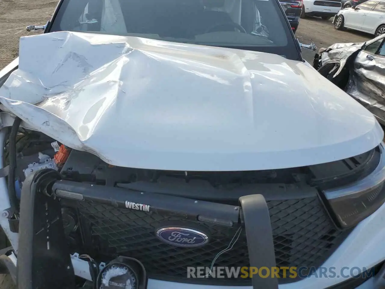 12 fotografías del automóvil dañado 1FM5K8AWXMNA19354 FORD EXPLORER 2021