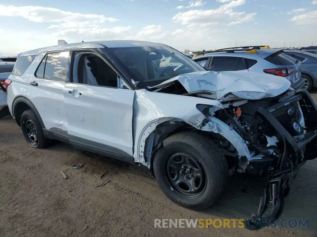 4 fotografías del automóvil dañado 1FM5K8AWXMNA19354 FORD EXPLORER 2021