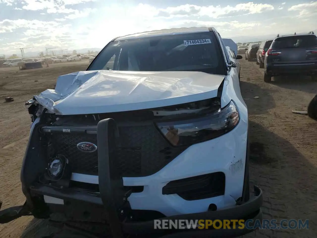 5 fotografías del automóvil dañado 1FM5K8AWXMNA19354 FORD EXPLORER 2021