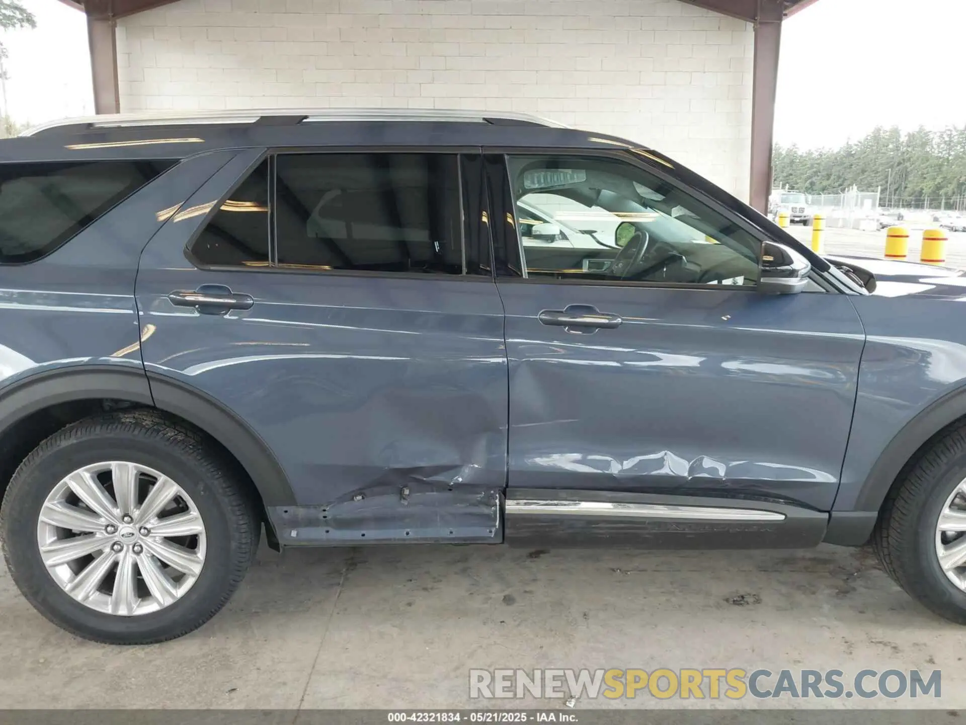 13 fotografías del automóvil dañado 1FM5K8FW0MNA06704 FORD EXPLORER 2021