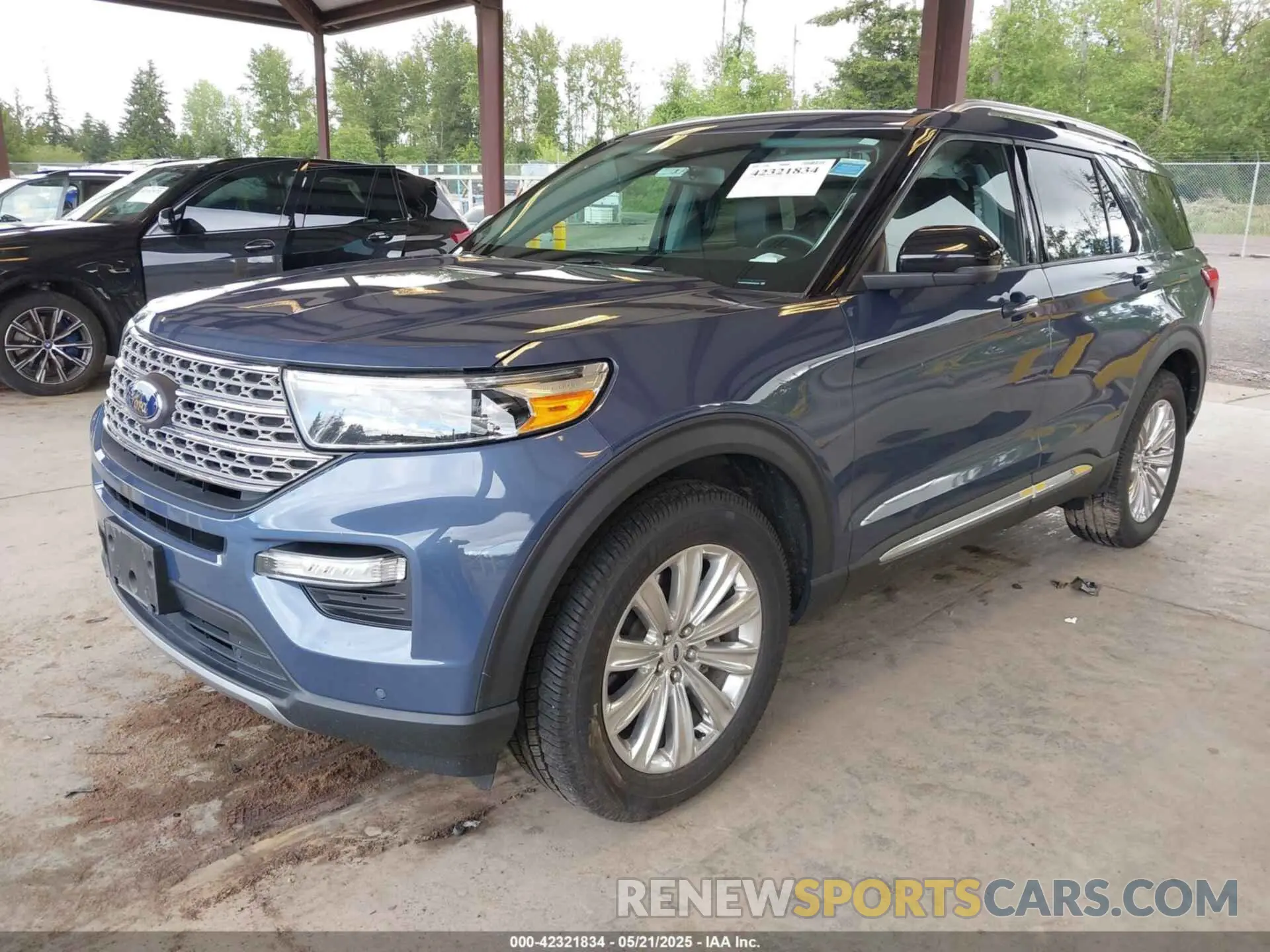 2 fotografías del automóvil dañado 1FM5K8FW0MNA06704 FORD EXPLORER 2021