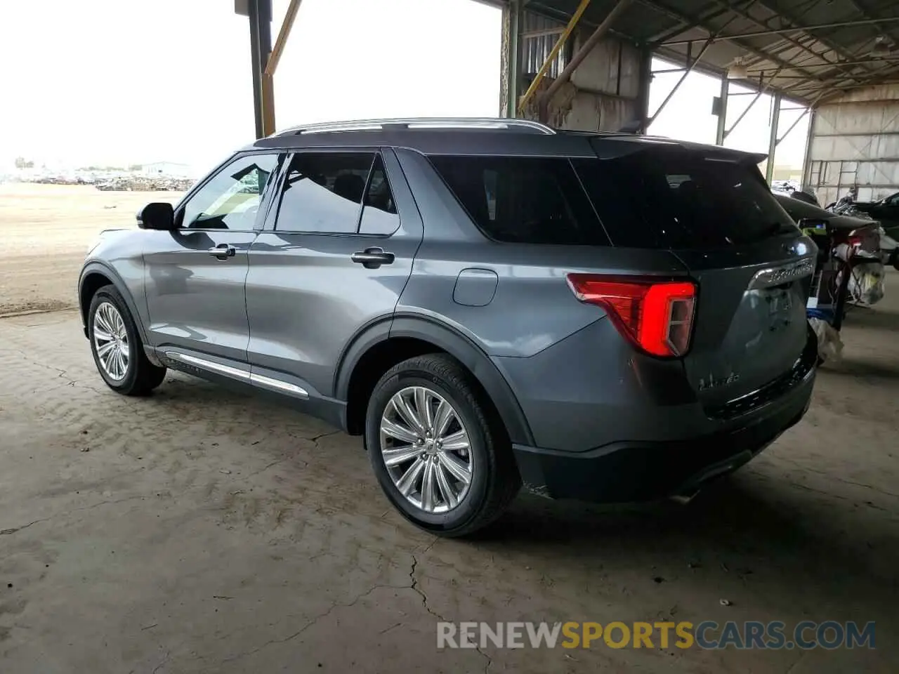 2 fotografías del automóvil dañado 1FM5K8FW0MNA15547 FORD EXPLORER 2021