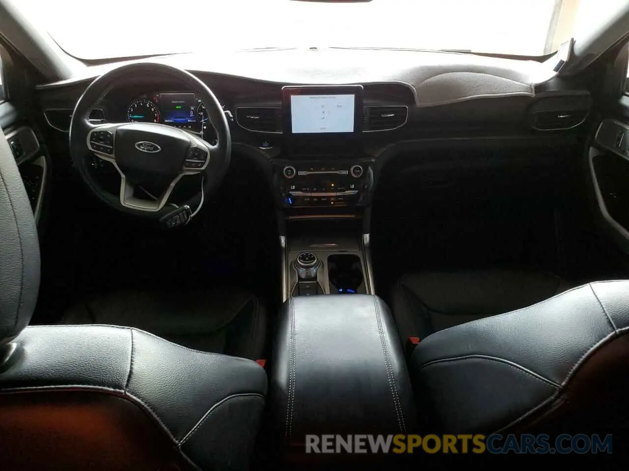 8 fotografías del automóvil dañado 1FM5K8FW0MNA15547 FORD EXPLORER 2021