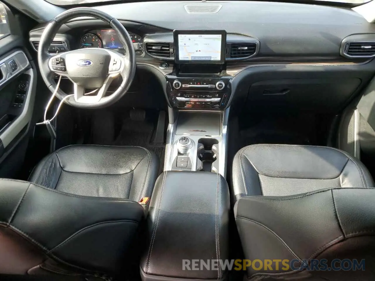 8 fotografías del automóvil dañado 1FM5K8FW0MNA17072 FORD EXPLORER 2021