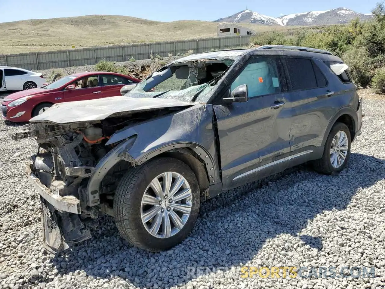 1 fotografías del automóvil dañado 1FM5K8FWXMNA11196 FORD EXPLORER 2021