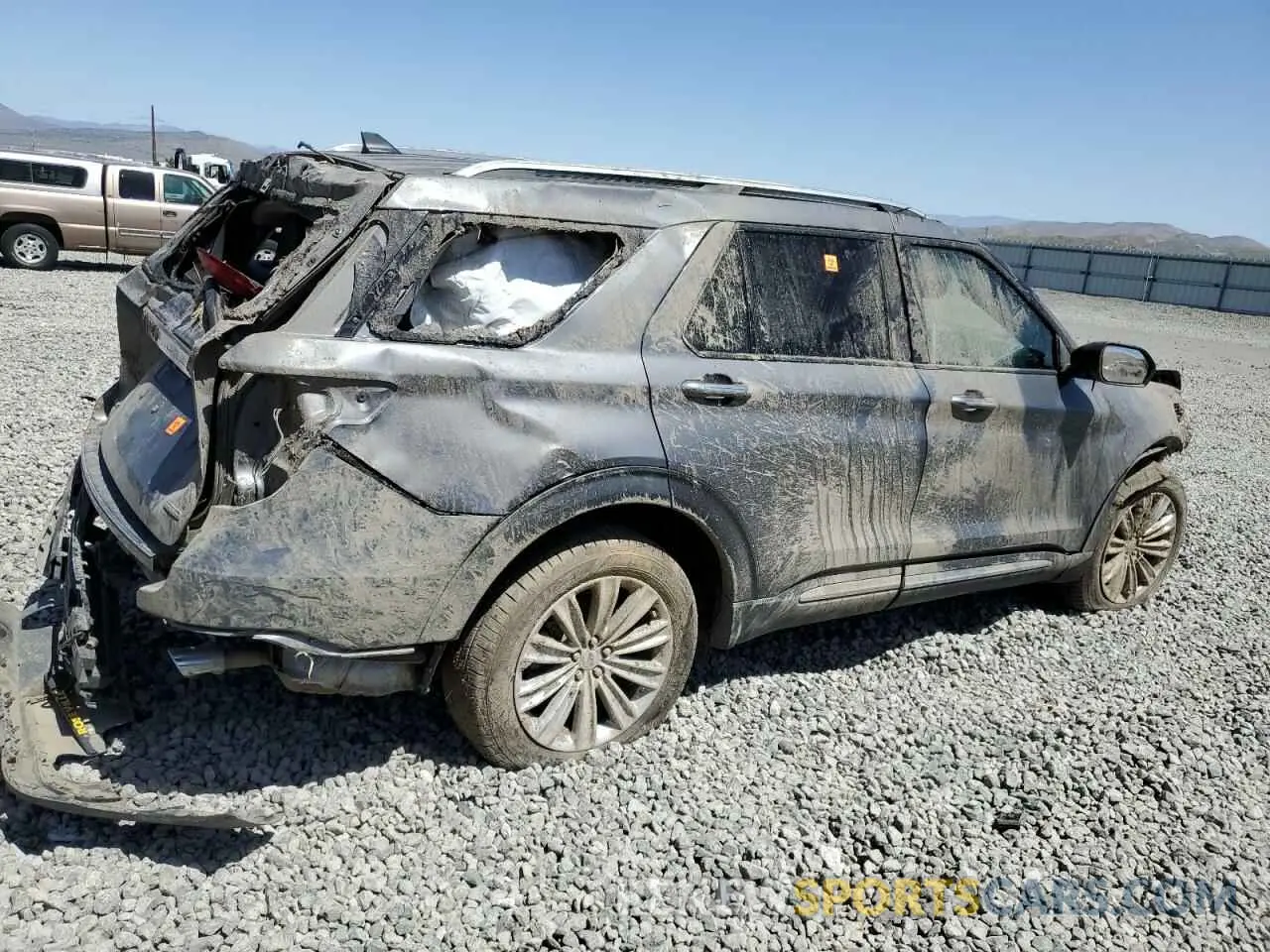 3 fotografías del automóvil dañado 1FM5K8FWXMNA11196 FORD EXPLORER 2021