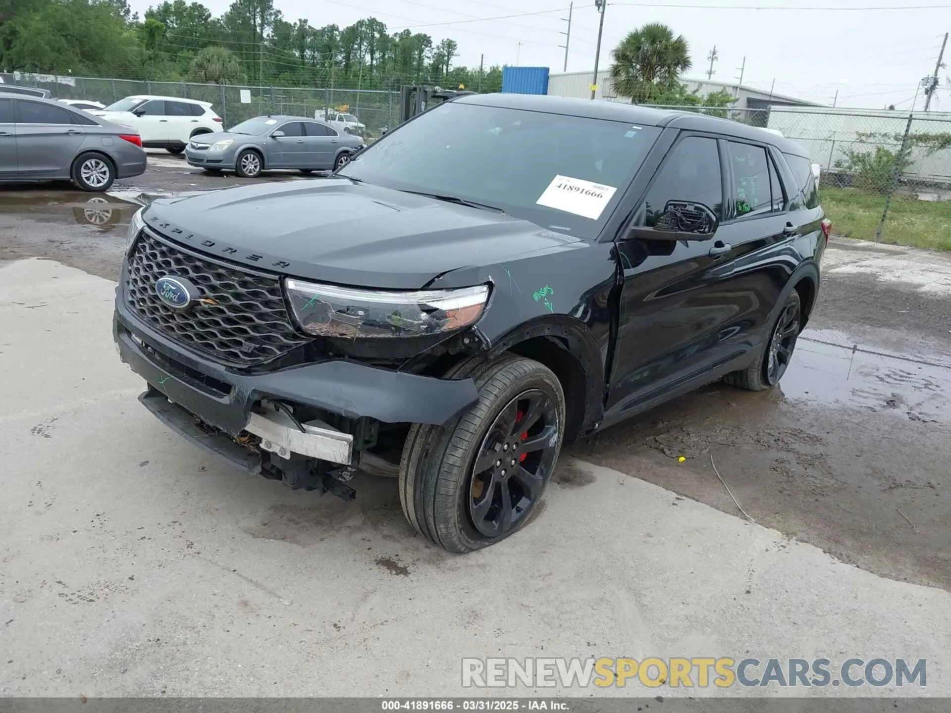 2 fotografías del automóvil dañado 1FM5K8GC0MGA12561 FORD EXPLORER 2021