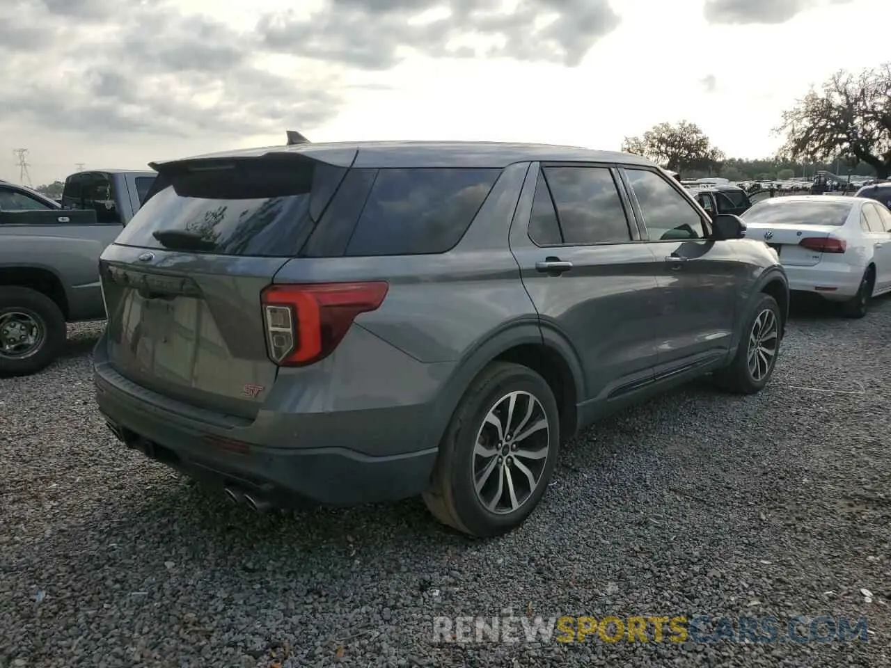 3 fotografías del automóvil dañado 1FM5K8GC0MGA51702 FORD EXPLORER 2021