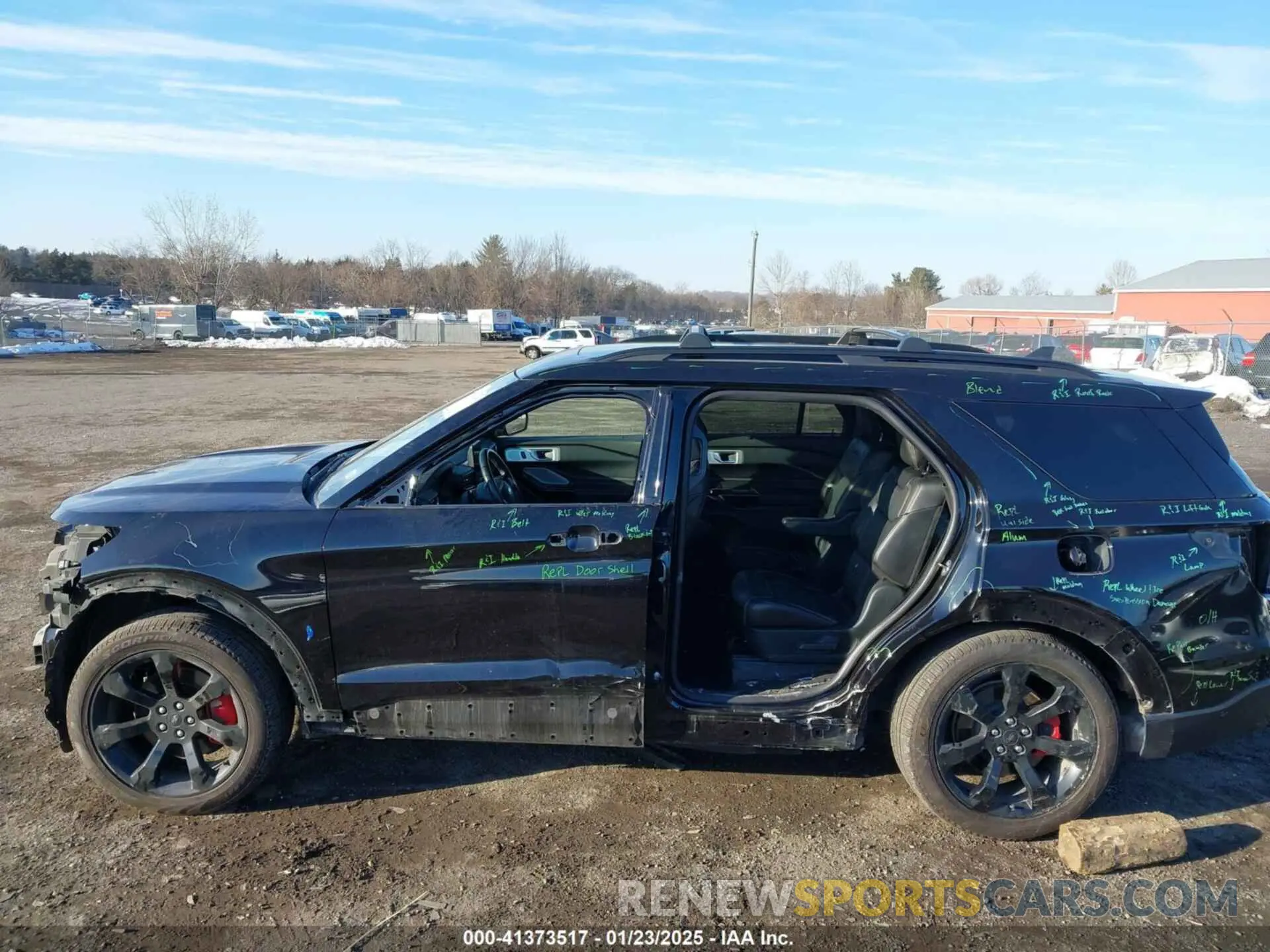 15 fotografías del automóvil dañado 1FM5K8GC3MGA38099 FORD EXPLORER 2021