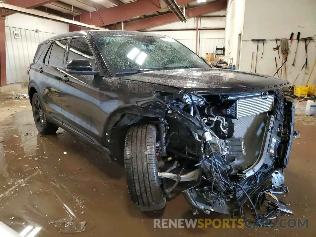 4 fotografías del automóvil dañado 1FM5K8GC3MGA74147 FORD EXPLORER 2021