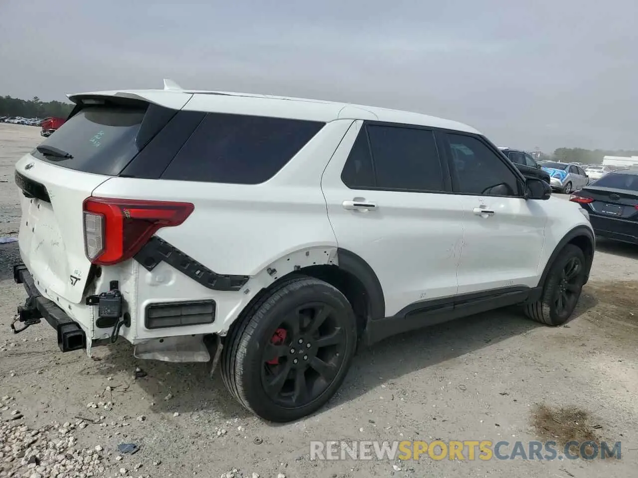 3 fotografías del automóvil dañado 1FM5K8GC3MGB40583 FORD EXPLORER 2021