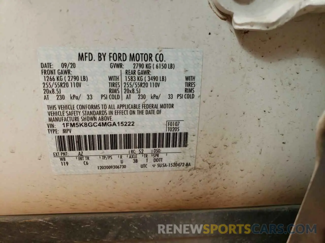 13 fotografías del automóvil dañado 1FM5K8GC4MGA15222 FORD EXPLORER 2021