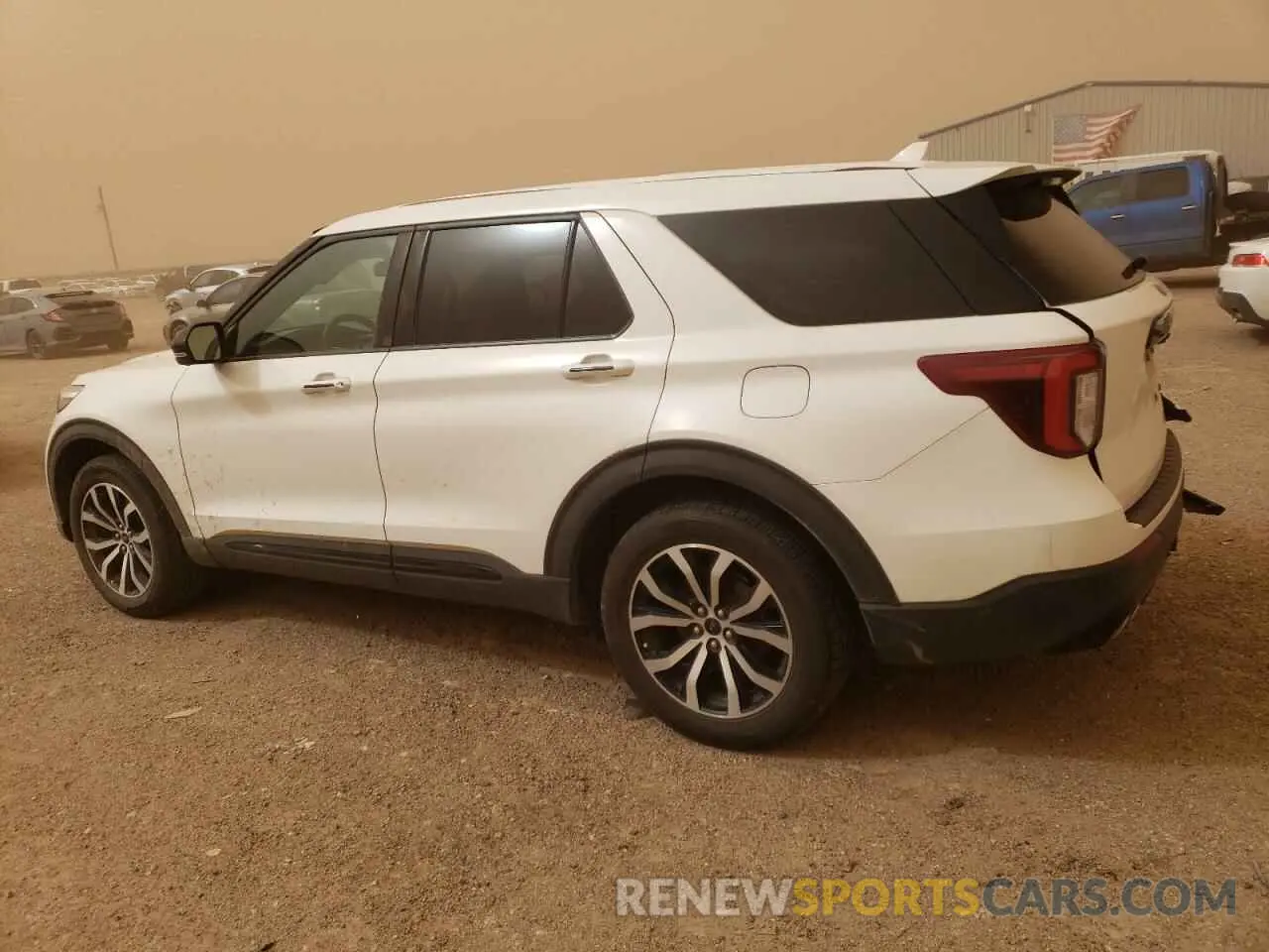 2 fotografías del automóvil dañado 1FM5K8GC4MGA15222 FORD EXPLORER 2021