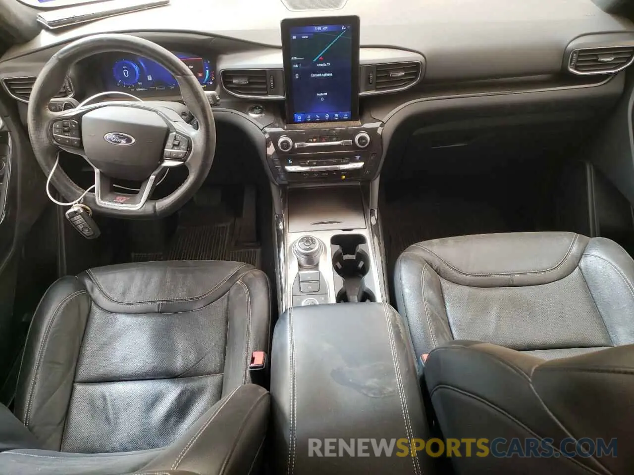 8 fotografías del automóvil dañado 1FM5K8GC4MGA15222 FORD EXPLORER 2021