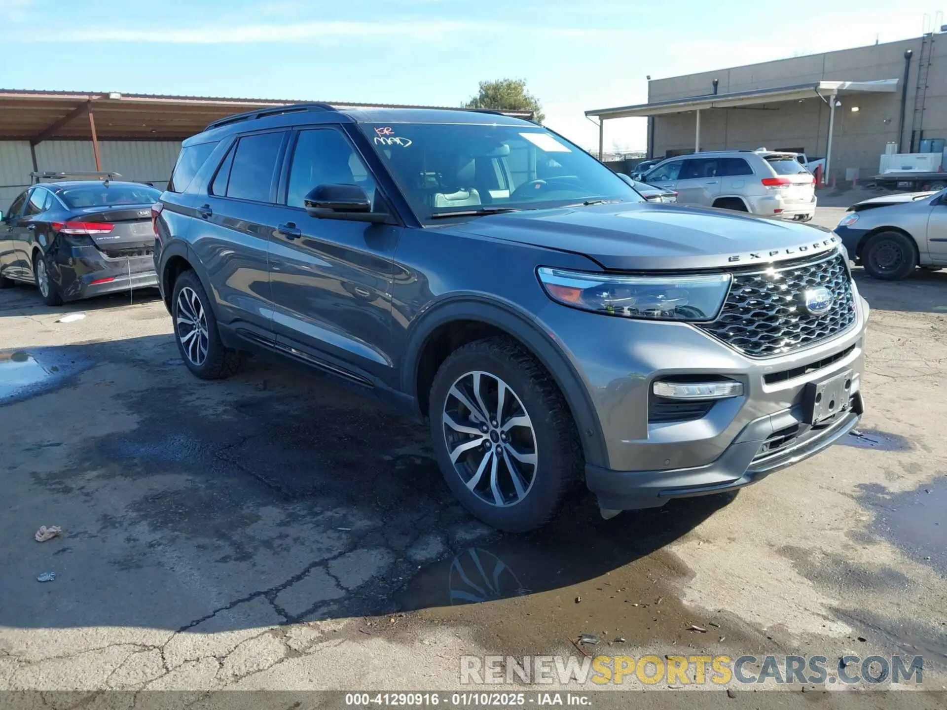 1 fotografías del automóvil dañado 1FM5K8GC5MGA31705 FORD EXPLORER 2021
