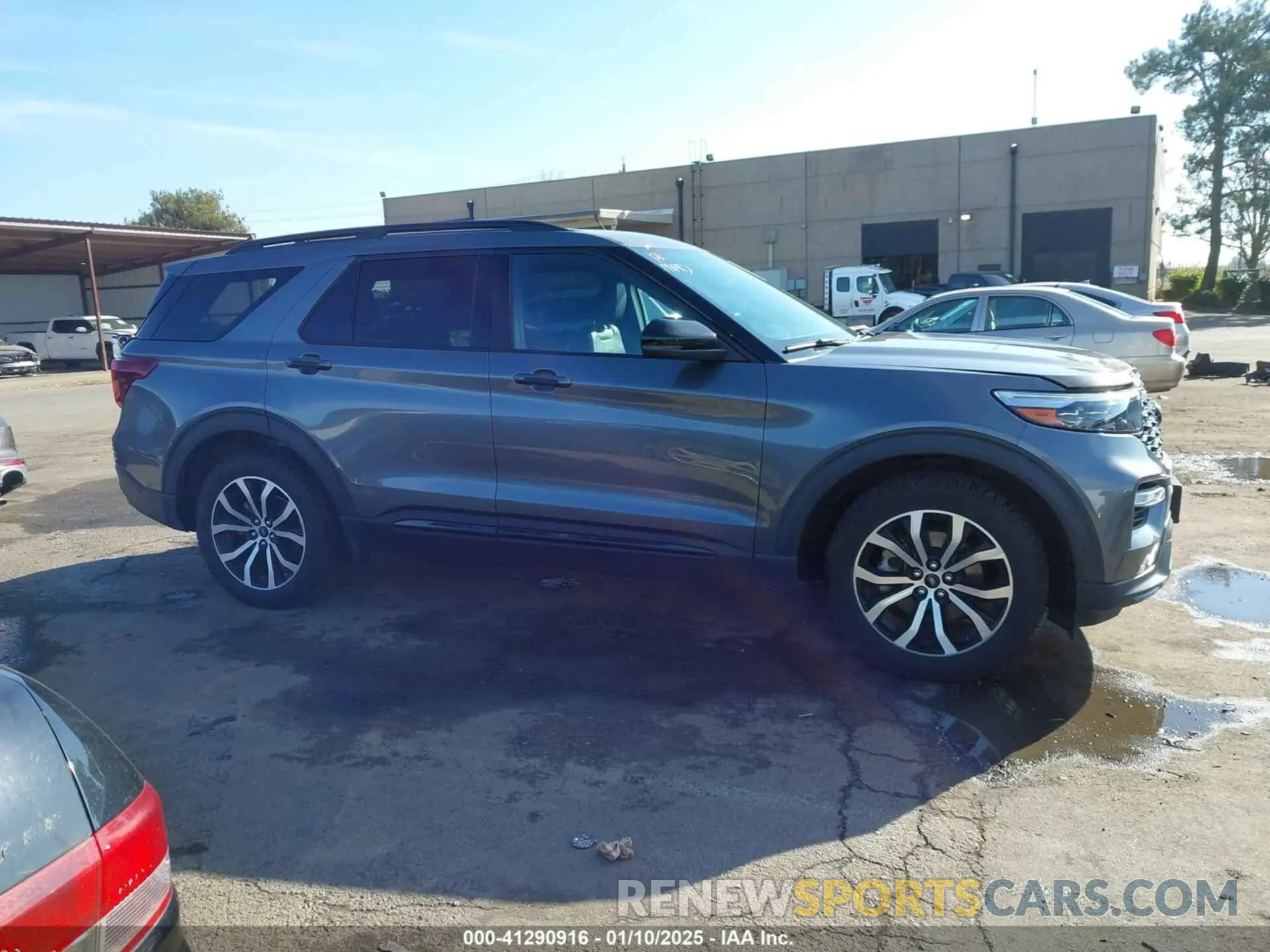 14 fotografías del automóvil dañado 1FM5K8GC5MGA31705 FORD EXPLORER 2021