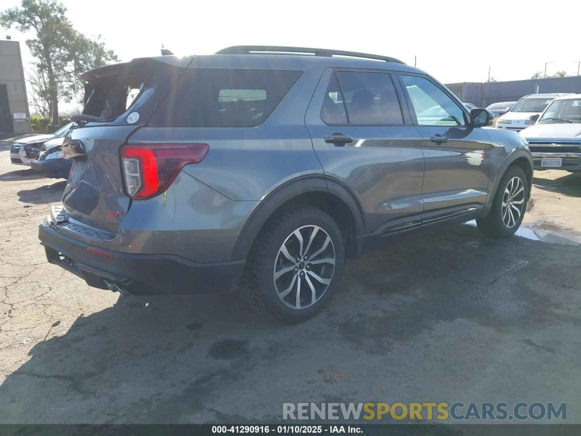 4 fotografías del automóvil dañado 1FM5K8GC5MGA31705 FORD EXPLORER 2021