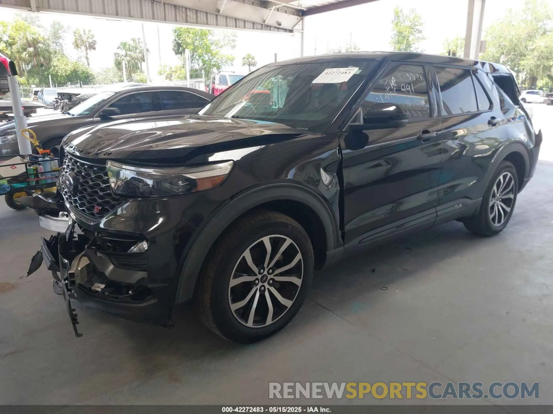 2 fotografías del automóvil dañado 1FM5K8GC5MGA45197 FORD EXPLORER 2021