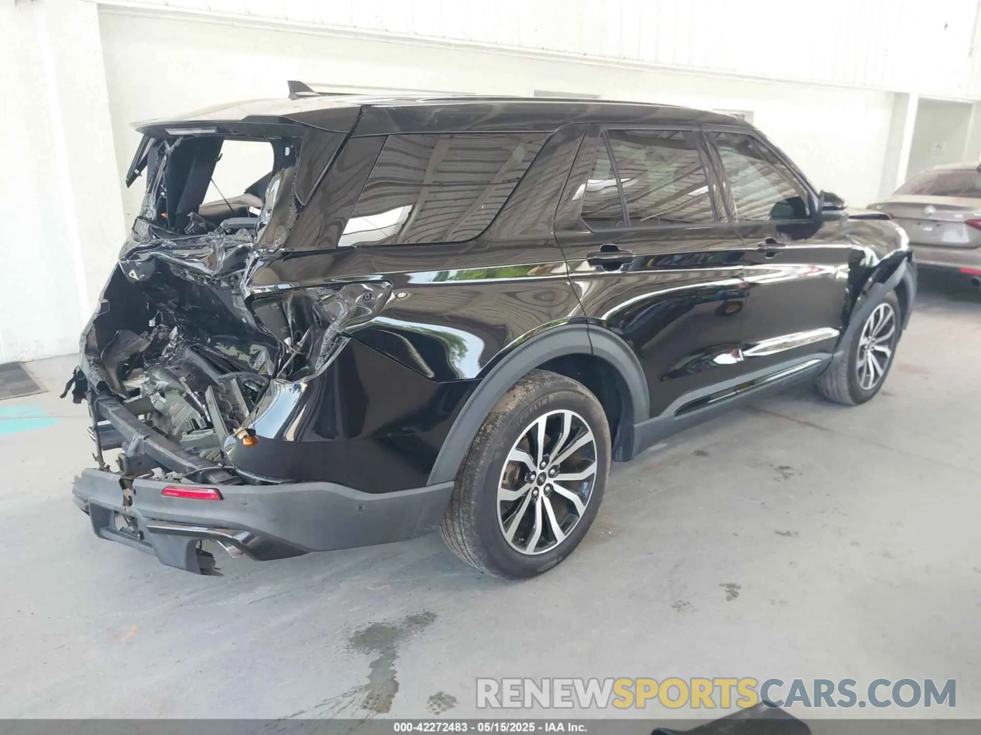 4 fotografías del automóvil dañado 1FM5K8GC5MGA45197 FORD EXPLORER 2021