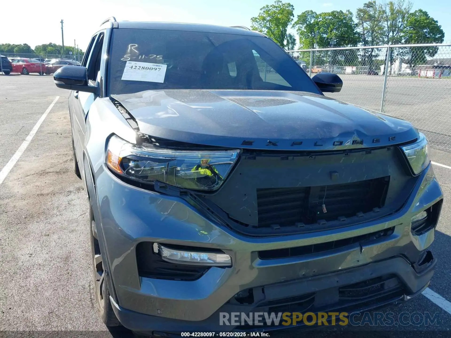 6 fotografías del automóvil dañado 1FM5K8GC5MGB27091 FORD EXPLORER 2021