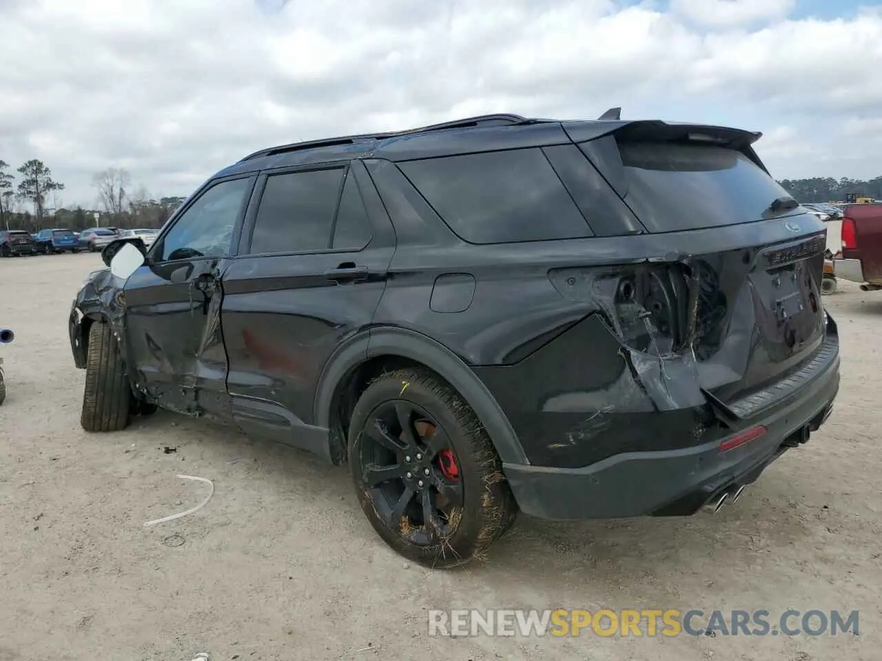 2 fotografías del automóvil dañado 1FM5K8GC7MGA00990 FORD EXPLORER 2021