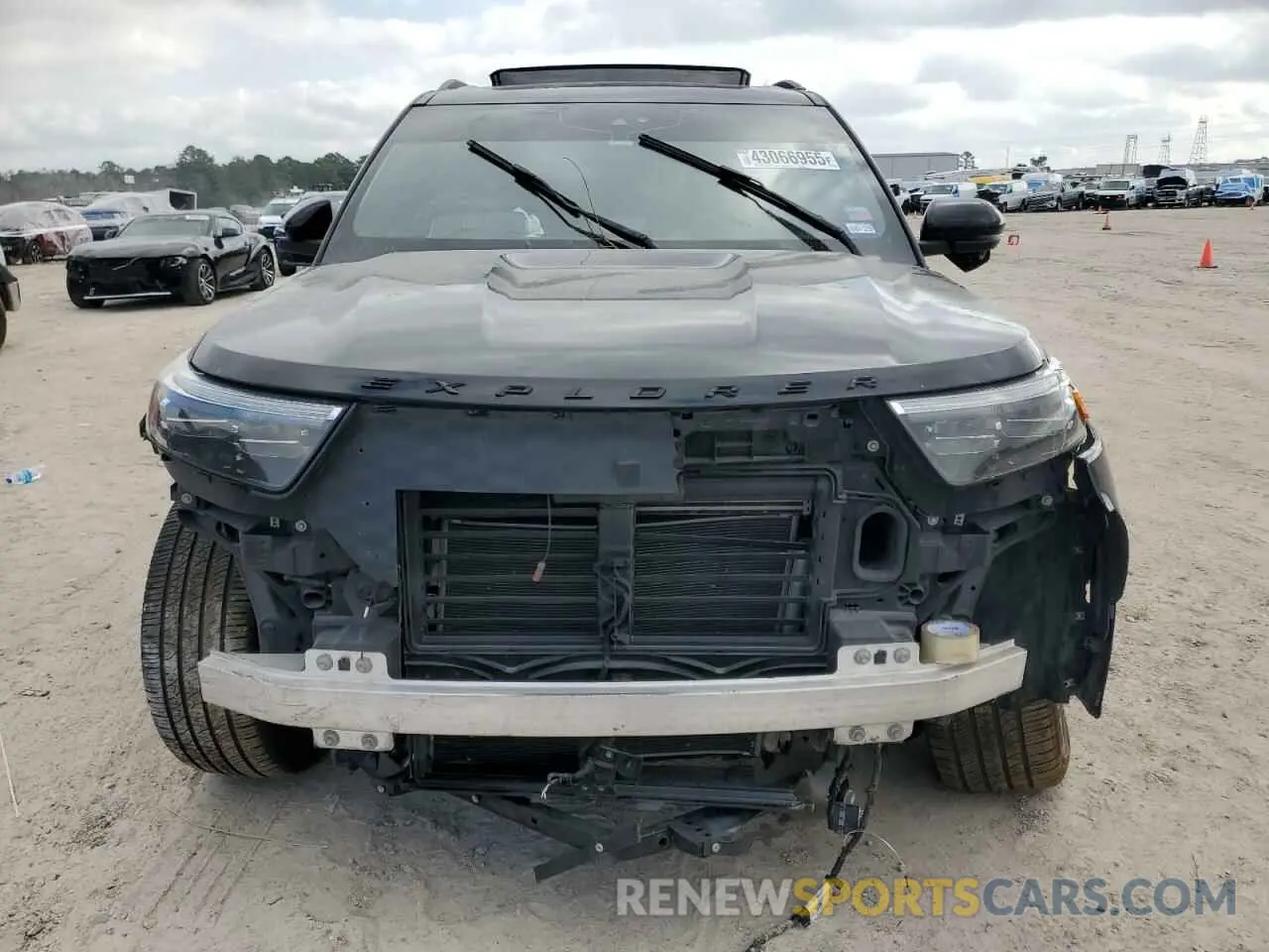 5 fotografías del automóvil dañado 1FM5K8GC7MGA00990 FORD EXPLORER 2021