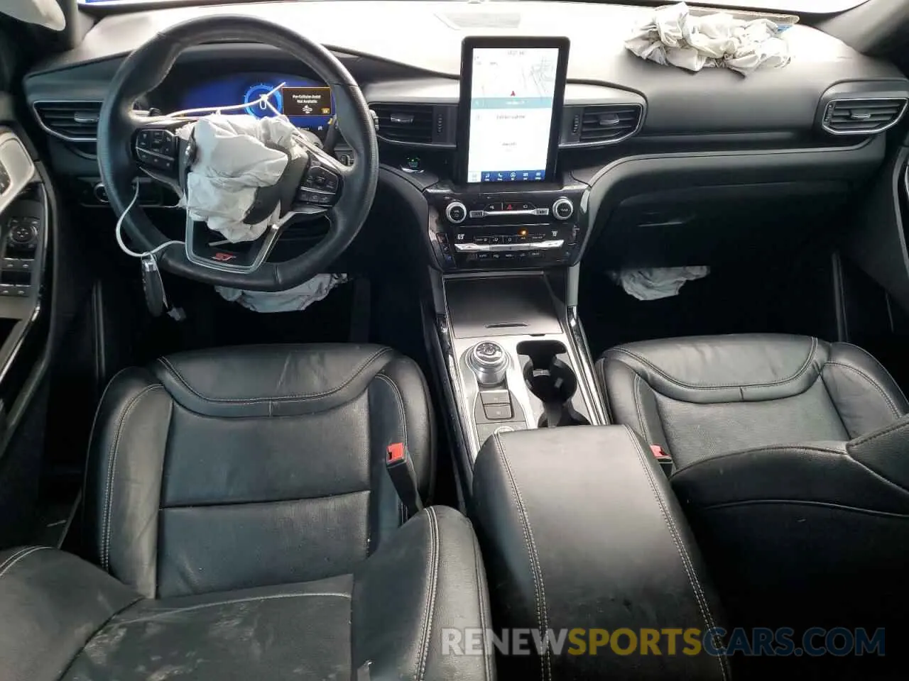 8 fotografías del automóvil dañado 1FM5K8GC7MGA00990 FORD EXPLORER 2021