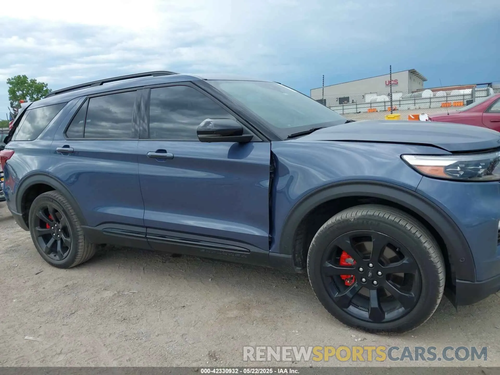 14 fotografías del automóvil dañado 1FM5K8GC8MGA82003 FORD EXPLORER 2021
