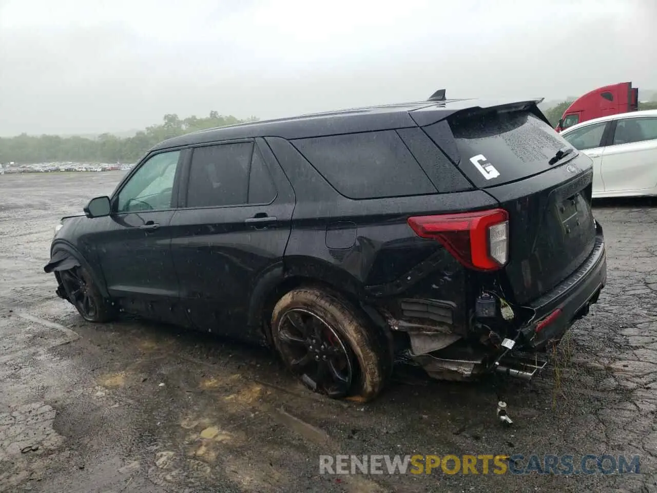 2 fotografías del automóvil dañado 1FM5K8GC9MGB29233 FORD EXPLORER 2021