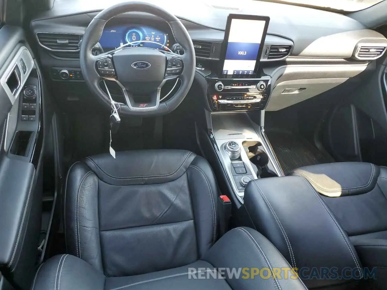 8 fotografías del automóvil dañado 1FM5K8GC9MGC07266 FORD EXPLORER 2021