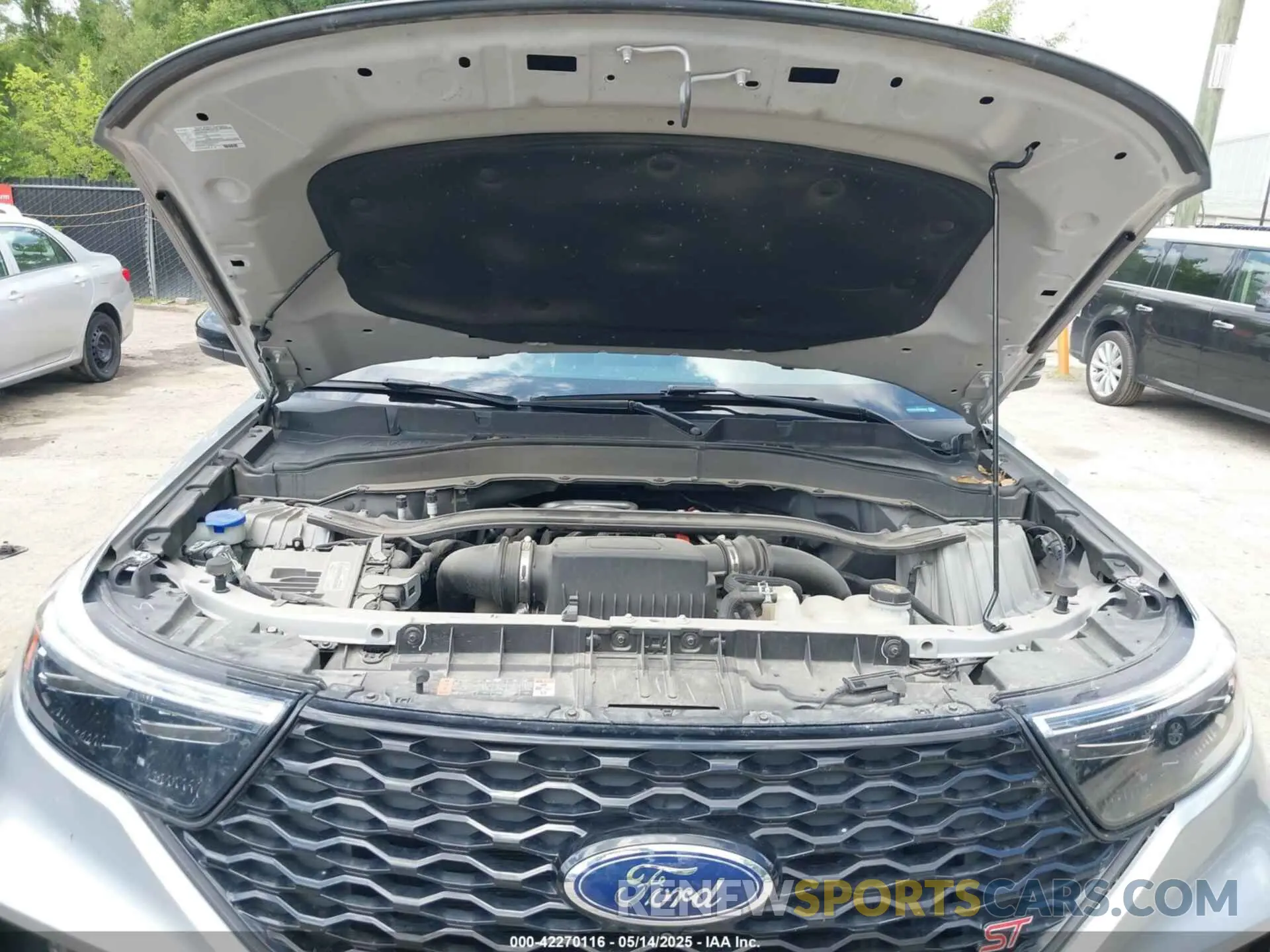 10 fotografías del automóvil dañado 1FM5K8GCXMGA95156 FORD EXPLORER 2021