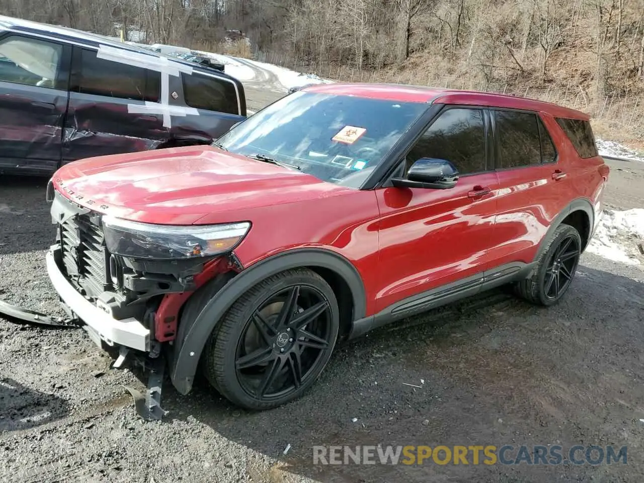 1 fotografías del automóvil dañado 1FM5K8GCXMGB38359 FORD EXPLORER 2021