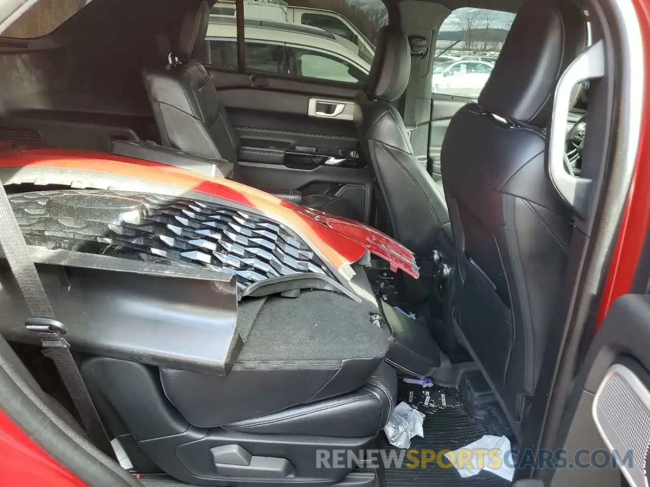 11 fotografías del automóvil dañado 1FM5K8GCXMGB38359 FORD EXPLORER 2021