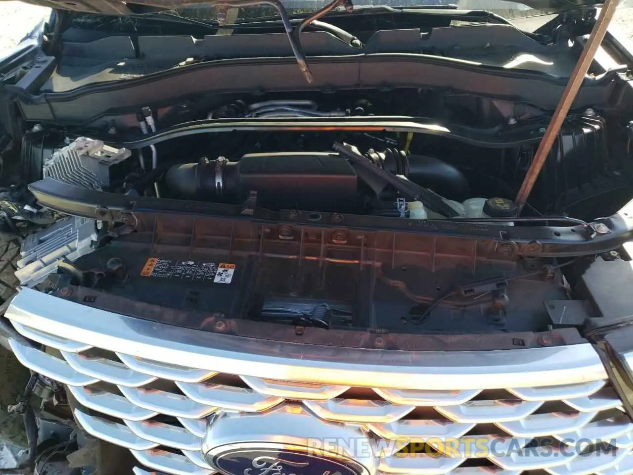 12 fotografías del automóvil dañado 1FM5K8HC0MGC27274 FORD EXPLORER 2021