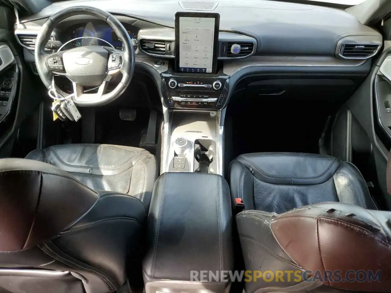 8 fotografías del automóvil dañado 1FM5K8HC8MGA32202 FORD EXPLORER 2021