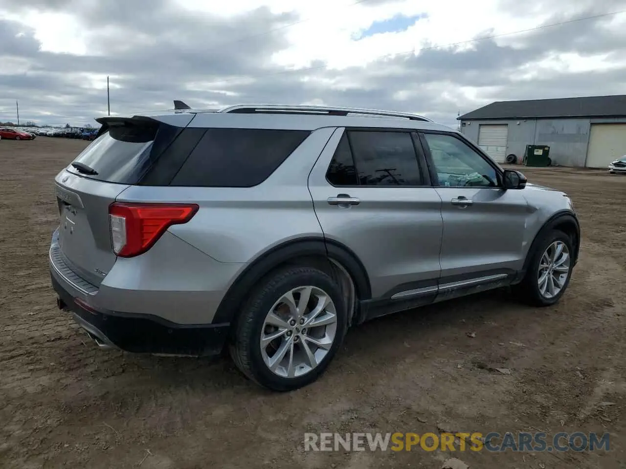 3 fotografías del automóvil dañado 1FM5K8HCXMGB63695 FORD EXPLORER 2021