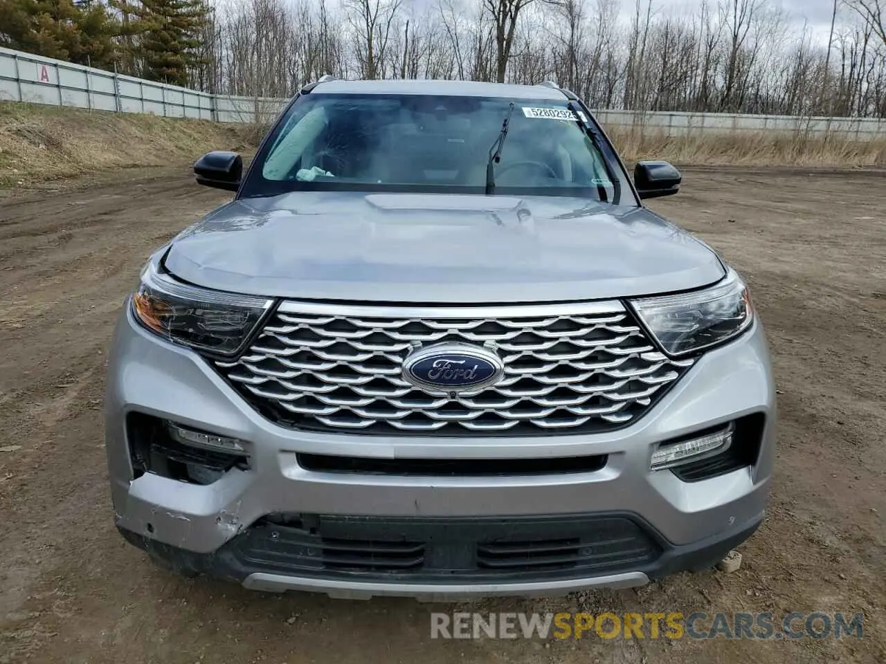 5 fotografías del automóvil dañado 1FM5K8HCXMGB63695 FORD EXPLORER 2021