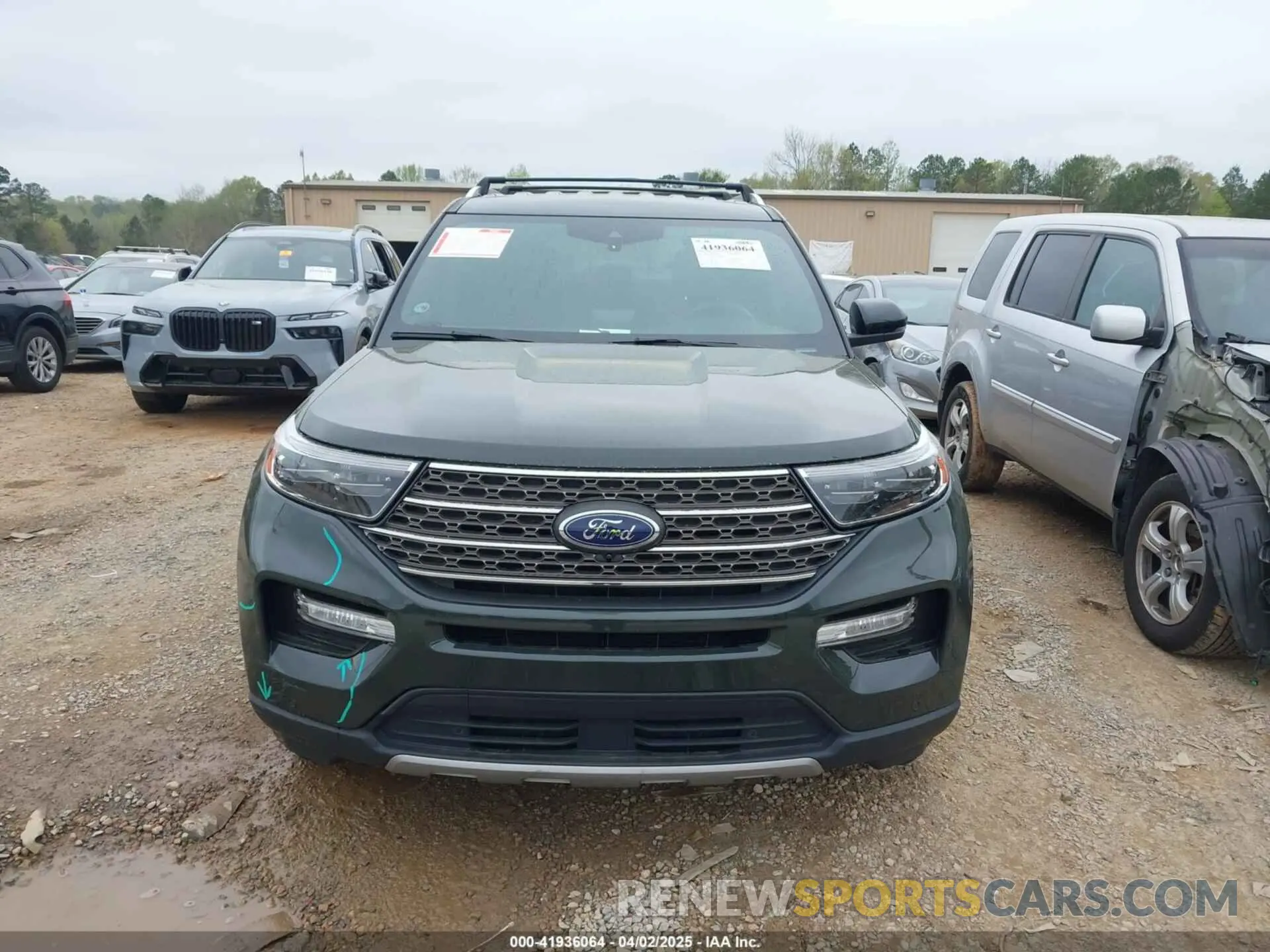12 fotografías del automóvil dañado 1FM5K8LCXMGC32263 FORD EXPLORER 2021