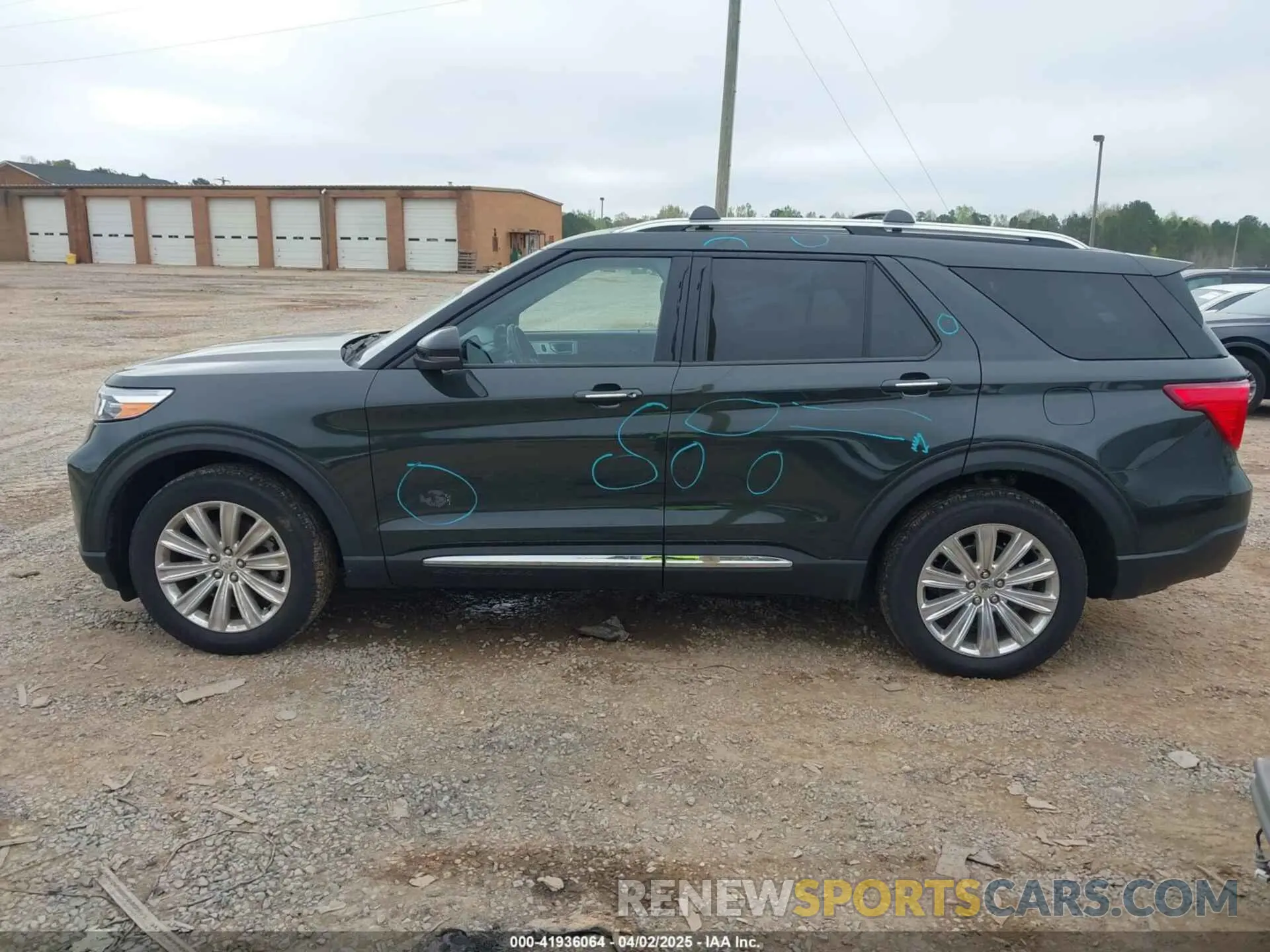 14 fotografías del automóvil dañado 1FM5K8LCXMGC32263 FORD EXPLORER 2021