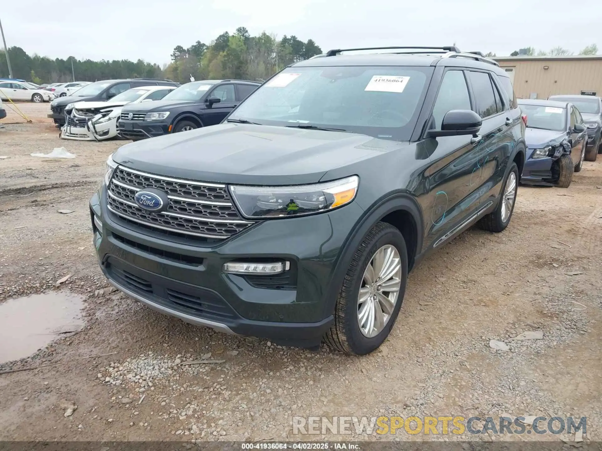 2 fotografías del automóvil dañado 1FM5K8LCXMGC32263 FORD EXPLORER 2021
