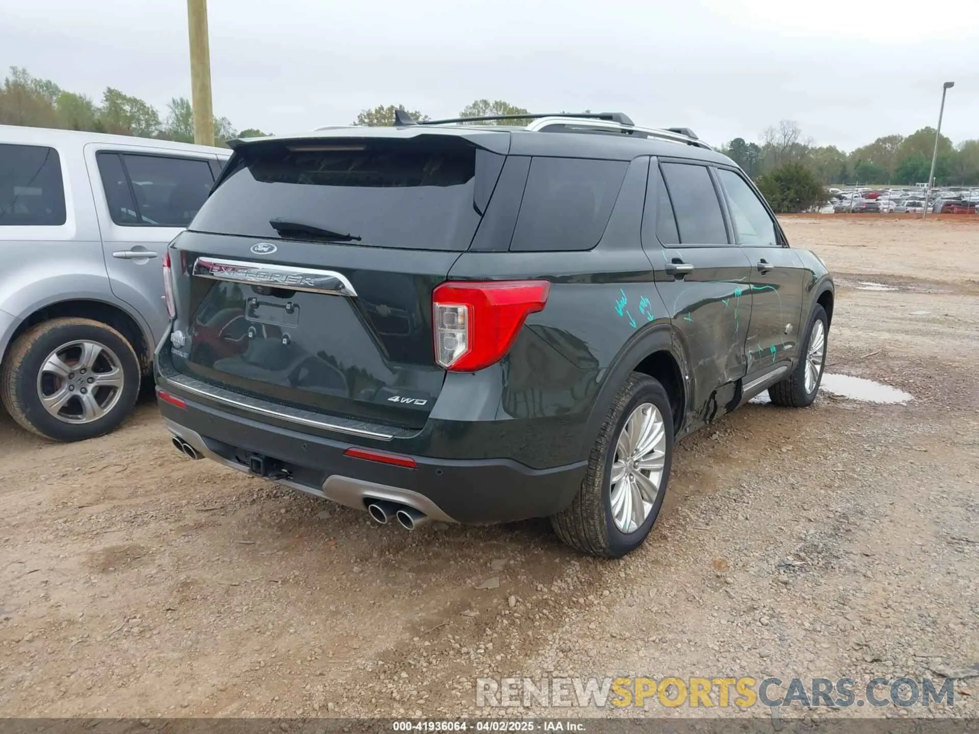 4 fotografías del automóvil dañado 1FM5K8LCXMGC32263 FORD EXPLORER 2021