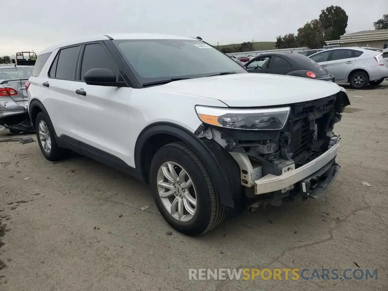 4 fotografías del automóvil dañado 1FMSK7BH8MGB17848 FORD EXPLORER 2021