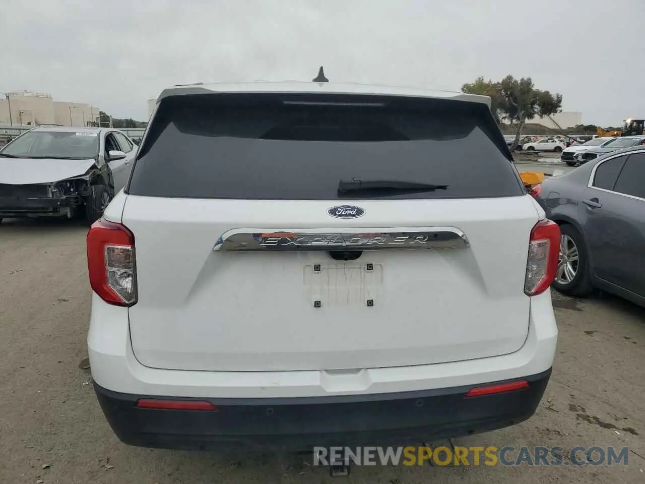 6 fotografías del automóvil dañado 1FMSK7BH8MGB17848 FORD EXPLORER 2021